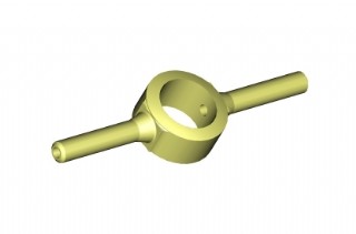 Lenticular gaskets with e branches