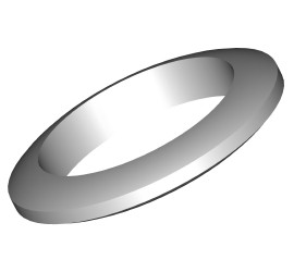Lenticular gaskets