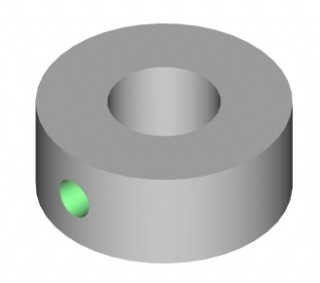 Drip ring 1 hole