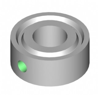 Drip ring RJ 1 hole